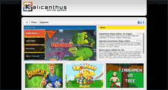 Desktop Screenshot of kalicanthus.it